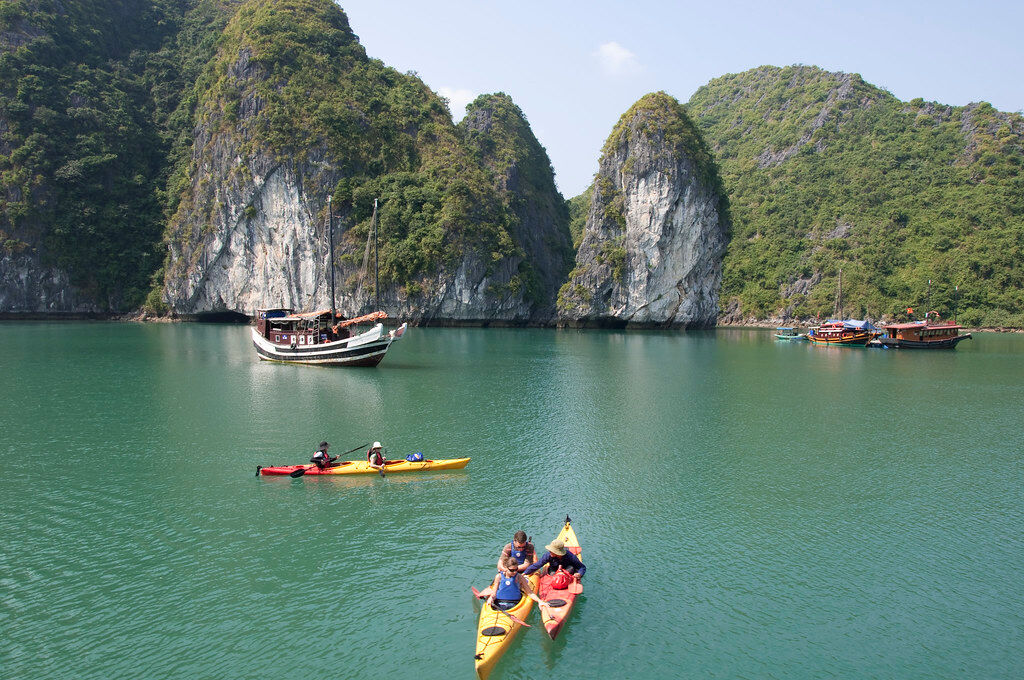 Begin your Halong Bay Tours with a scenic adventure